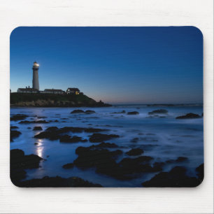 Tauben-Punkt-Leuchtturm Half Moon Bay, Ca Mousepad