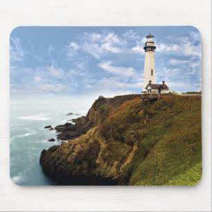 Tauben-Punkt-Leuchtturm   Kalifornien Mousepad
