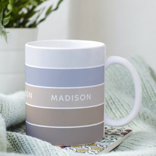 Tauben Sie nicht über Personalisierten Colorblock- Kaffeetasse