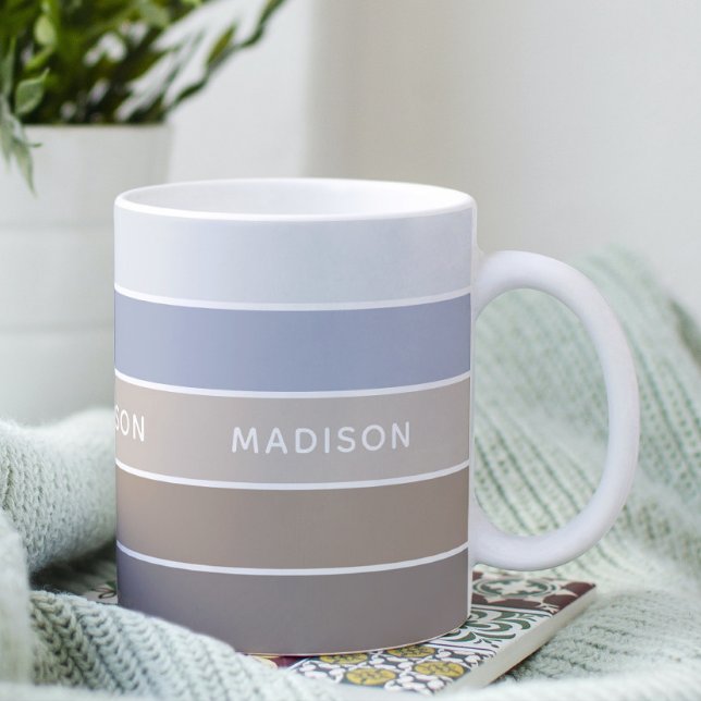 Tauben Sie nicht über Personalisierten Colorblock- Kaffeetasse (Von Creator hochgeladen)