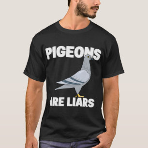 Tauben sind Lügner - Vögel sind nicht real T-Shirt