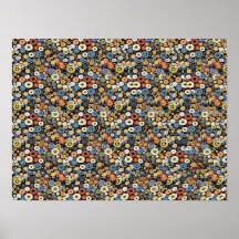 TAUBEN-STEREOGRAMM 40,6 cm x 30,5 cm, ohne Rahmen