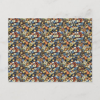 TAUBEN Stereogramm Magic Eye - Kein Umschlag Postkarte