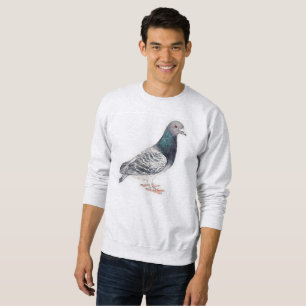Tauben-Vogel-Kunst-Sweatshirt Sweatshirt