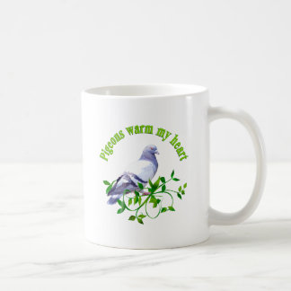 Tauben wärmen mein Herz Tasse