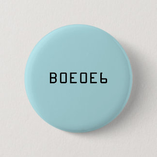 Taubenblauer Normallack mit Hexe-Zahl B0E0E6 Button