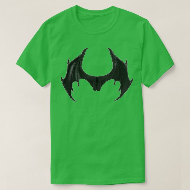 Taubendrachenmaske T-Shirt (Design vorne)