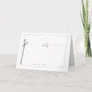 Taubengrußkarte Karte