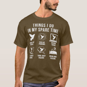 Taubenhändler Tauben Vögel Taubenzucht 3 T-Shirt