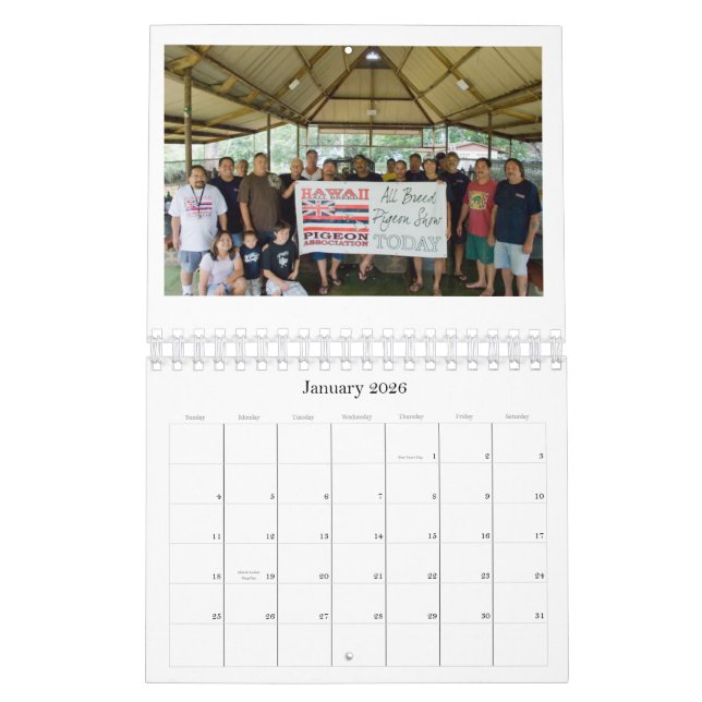 Taubenkalender 2009 kalender (Jan 2026)