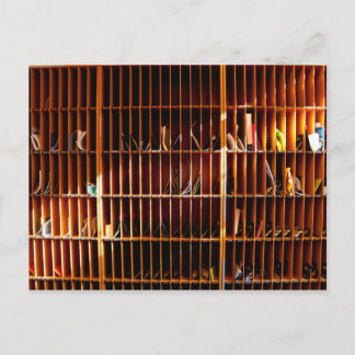 Taubenloch in der Informatik Postkarte