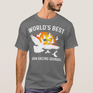 Taubenrennen-Geschenk für Opa Männer Brieftaube T-Shirt