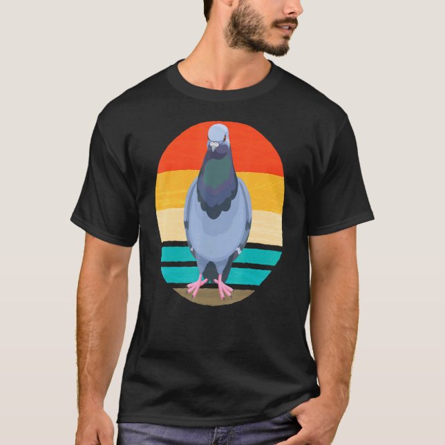 Taubenschwanztaube T-Shirt (Vorderseite)