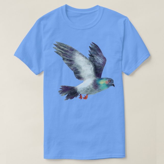 Taubenvogel 26 T-Shirt (Design vorne)