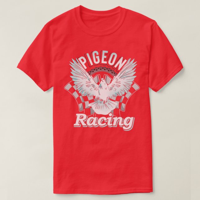 Taubenvogelrennen 4 T-Shirt (Design vorne)