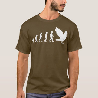 Taubenzucht-Geschenk für Evolution T-Shirt