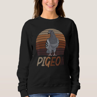 Taubenzüchter Tier Taube Vogel Retro Taube 2 Sweatshirt