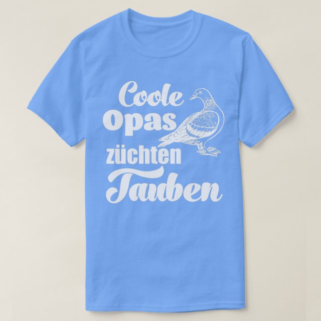 Taubenzüchter tragen coole Großpas T-Shirt (Design vorne)
