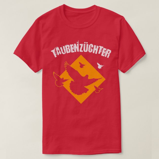 Taubenzuchtsport T-Shirt (Design vorne)