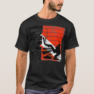 Tauch Vintage-Taucher Taucher-Taucher-Tauchflagge T-Shirt