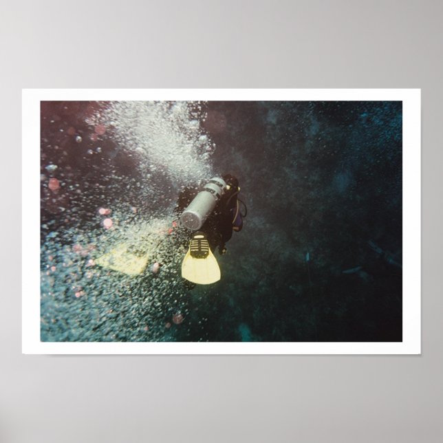 Tauchabstieg Poster (Vorne)