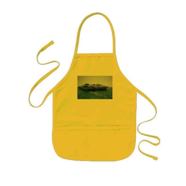 Tauchboote Kinderschürze (Vorne)