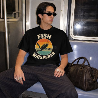 Tauchdesign für Fischflüsterer T-Shirt