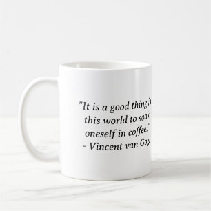 Tauche dich in Kaffee Van Gogh ein Kaffeetasse