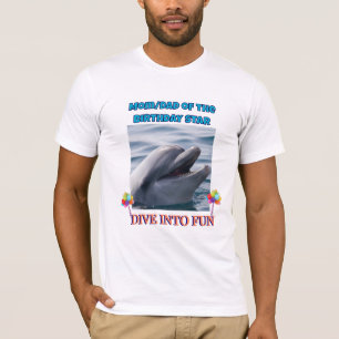 Tauche ein in den Spaß - Eltern des Geburtstagsste T-Shirt