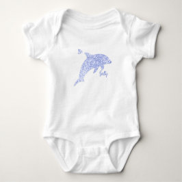 Tauche ein in den Stil mit unserem "Sei salzig" So Baby Strampler