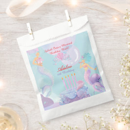 Tauche ein in eine Meerjungfrau-Geburtstagsfeier! Geschenktütchen