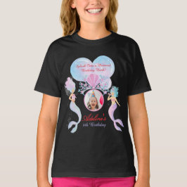 Tauche ein in eine Meerjungfrau-Geburtstagsfeier! T-Shirt