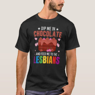 Tauche Mich In Schokolade  Essen  Esser Grafik T-Shirt