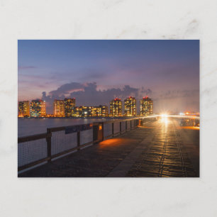 Tauchen auf der Postkarte Navarra Beach Pier