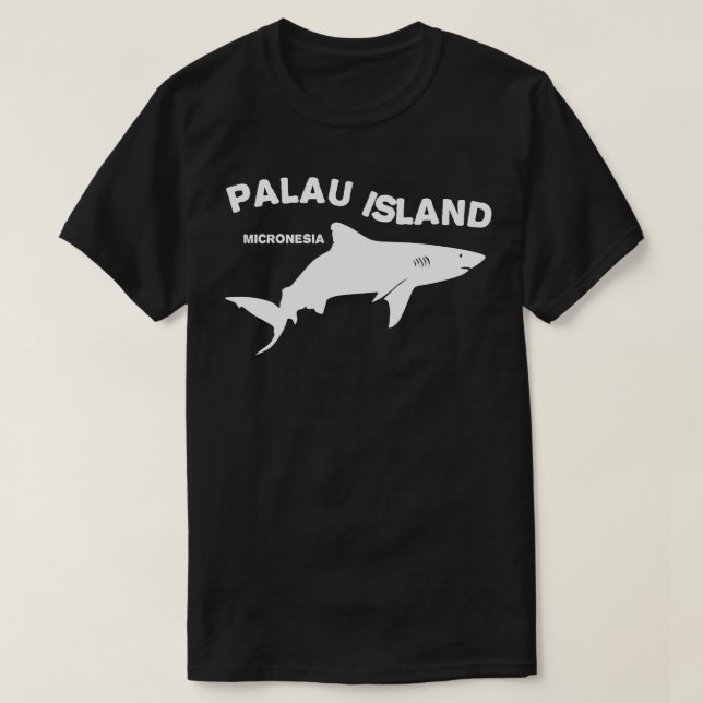 Tauchen auf Palau Island Mikronesien T-Shirt (Design vorne)