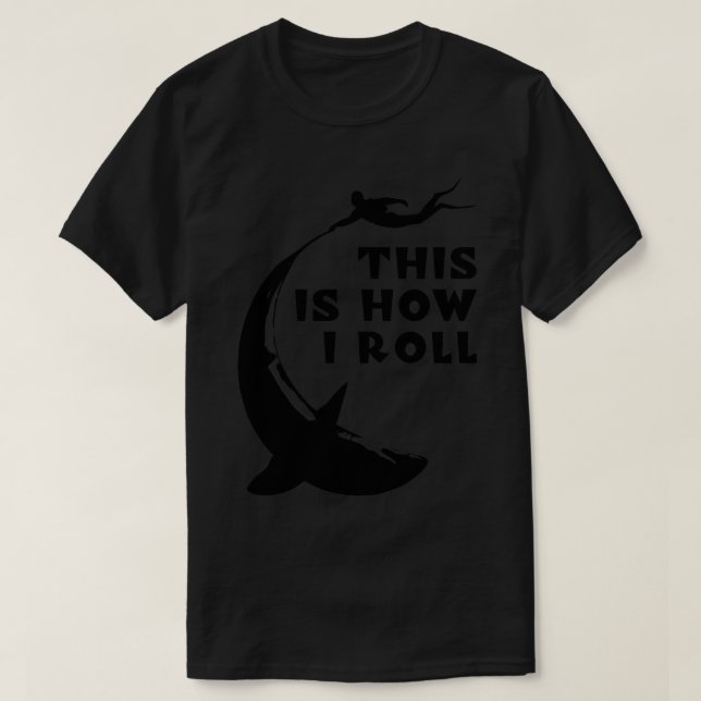 Tauchen Das ist, wie ich T-Shirt (Design vorne)