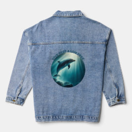Tauchen Deep Live Free Dolphin Jeansjacke