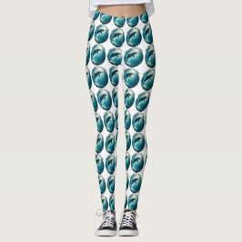 Tauchen Deep Live Free Dolphin Leggings