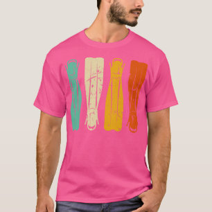 Tauchen Finen Retro Scuba Schnorcheln Taucher VI T-Shirt