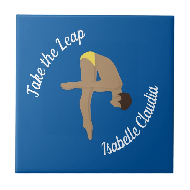 Tauchen Fliese (Vorderseite)