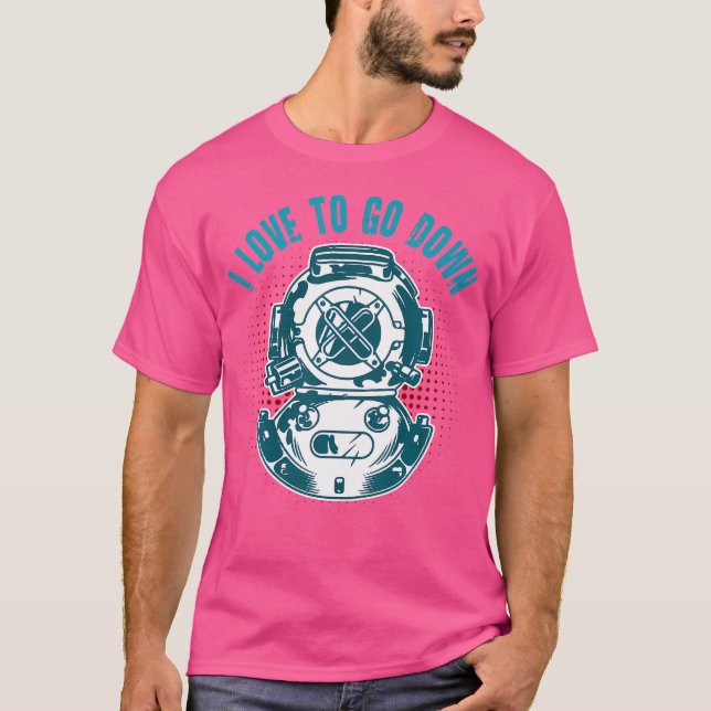 Tauchen Freediving Dive Scuba T-Shirt (Vorderseite)