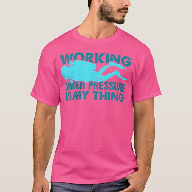 Tauchen Freediving Dive Scuba T-Shirt (Vorderseite)