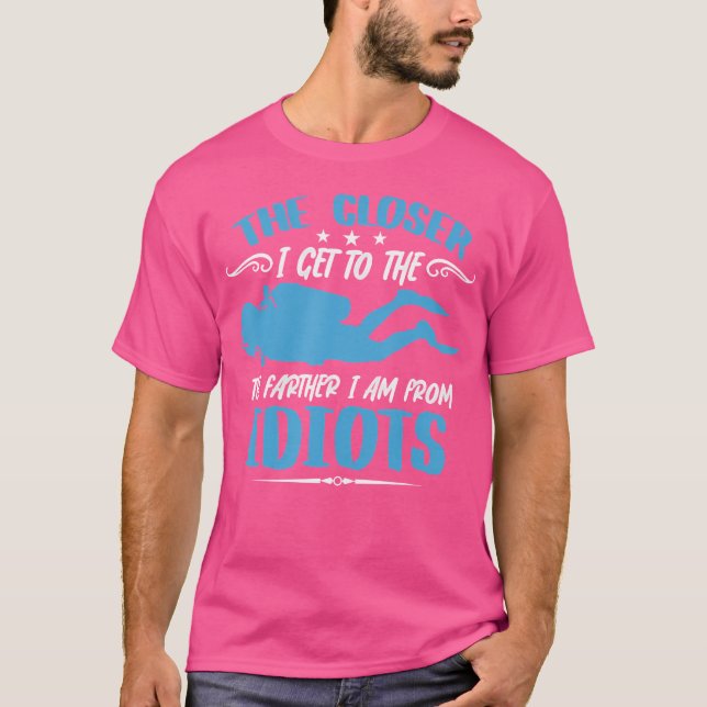 Tauchen Freediving Dive Scuba T-Shirt (Vorderseite)