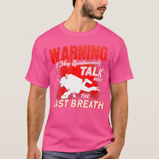Tauchen Freediving Tauchen T-Shirt