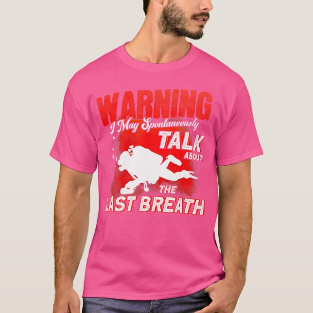 Tauchen Freediving Tauchen T-Shirt (Vorderseite)