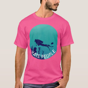 Tauchen Funny Diver Unterwasser Tauchen T-Shirt