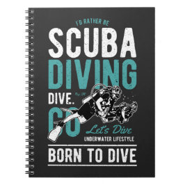 Tauchen Geboren | Sport Notizblock
