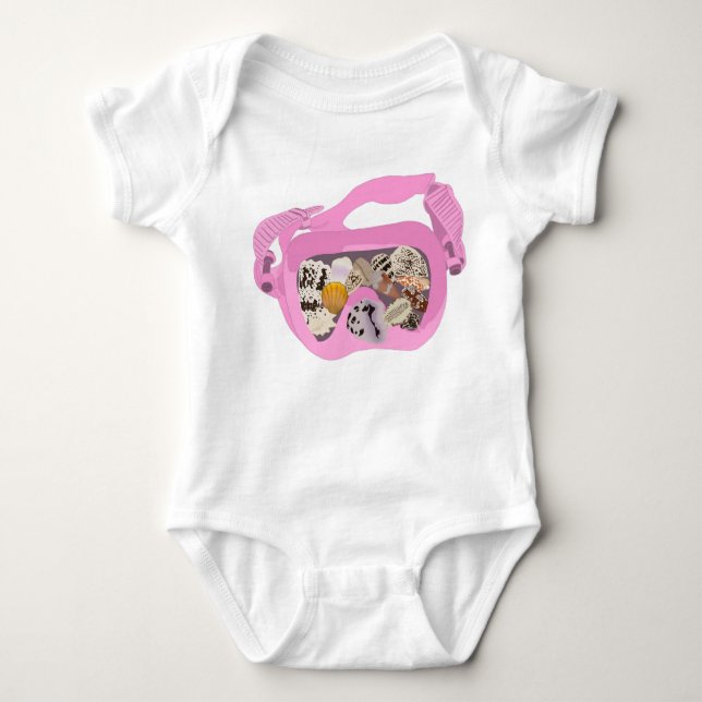 Tauchen Haul Baby Outfit Baby Strampler (Vorderseite)