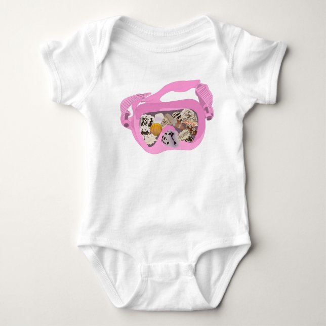 Tauchen Haul Baby Outfit Strampler (Vorderseite)