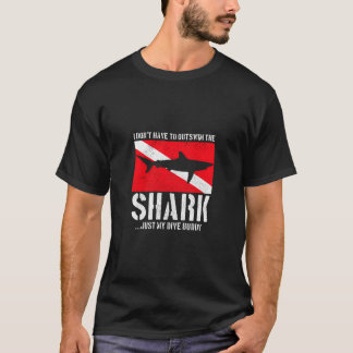 Tauchen Ich muss den Hai nicht überwinden T-Shirt
